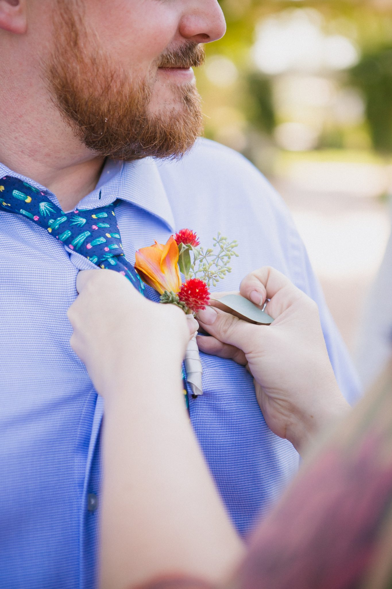 How to Pin a Boutonniere in 6 Simple Steps